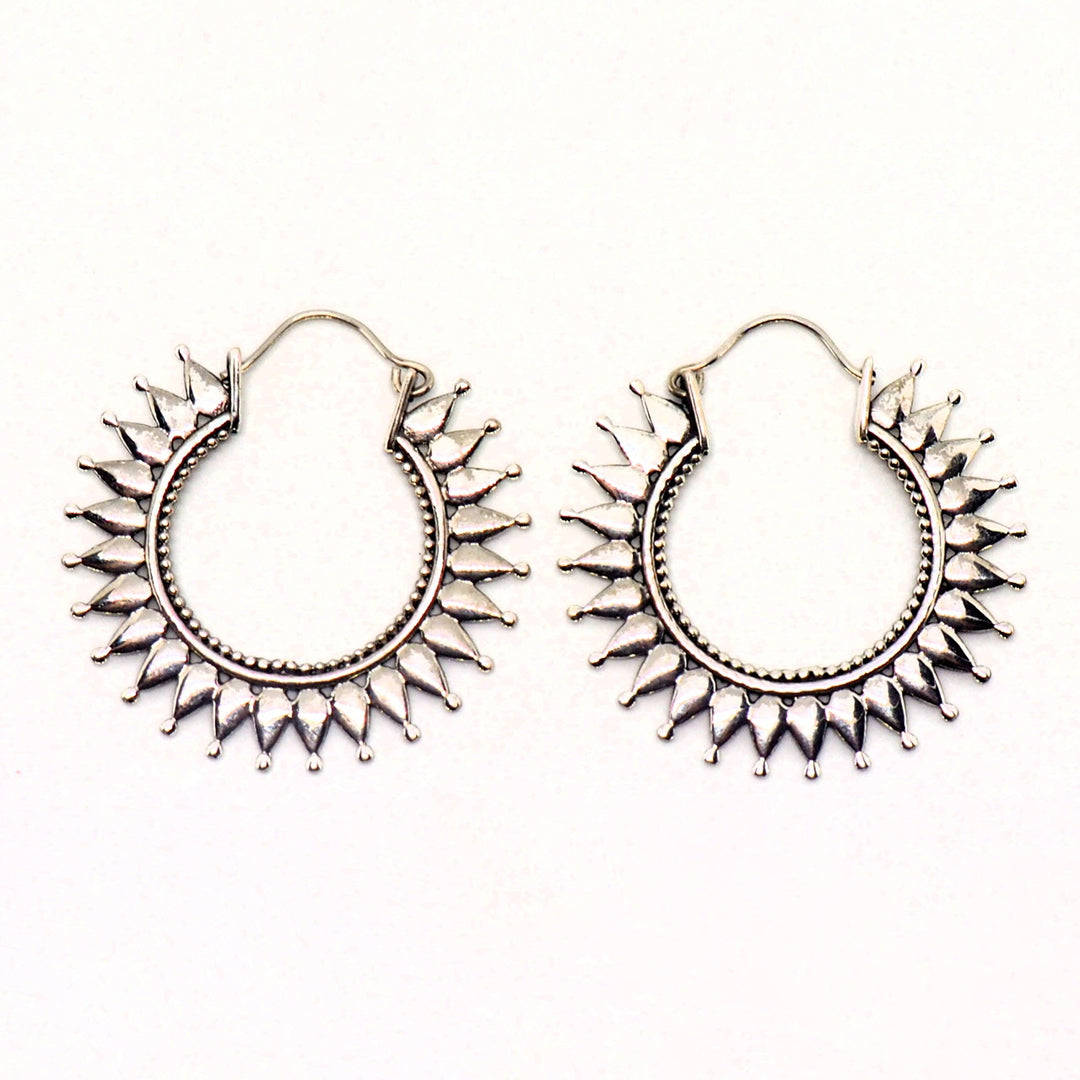 TRIBAL SUN EARRINGS