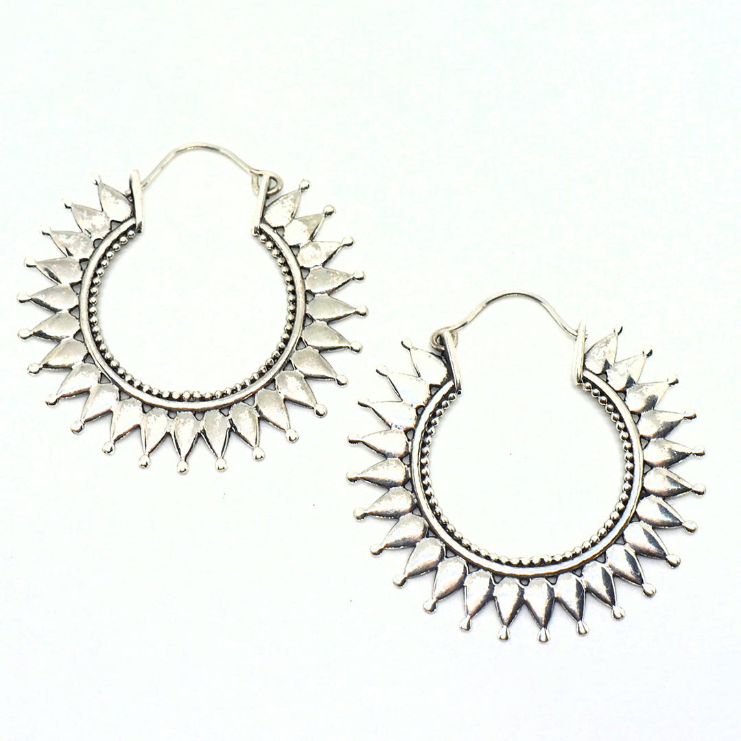 TRIBAL SUN EARRINGS